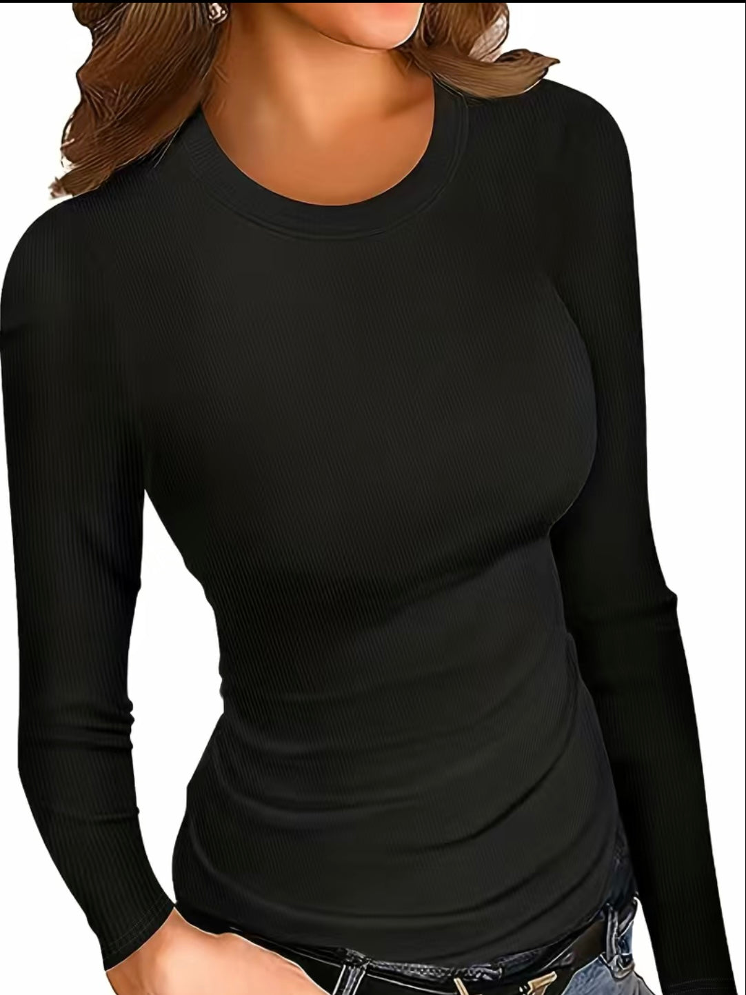 White & Black Long Sleeves