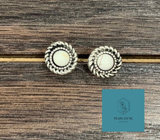 Turquoise Stud Earrings